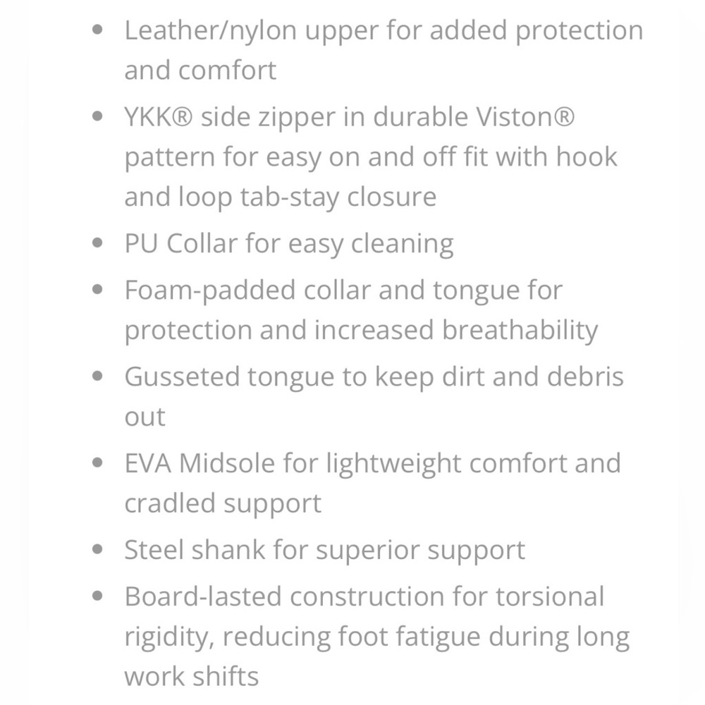 Smith & Wesson Men's Footwear Breach 2.0 8" Side Zip Military and Tactical Boot - Picture 7 of 7
